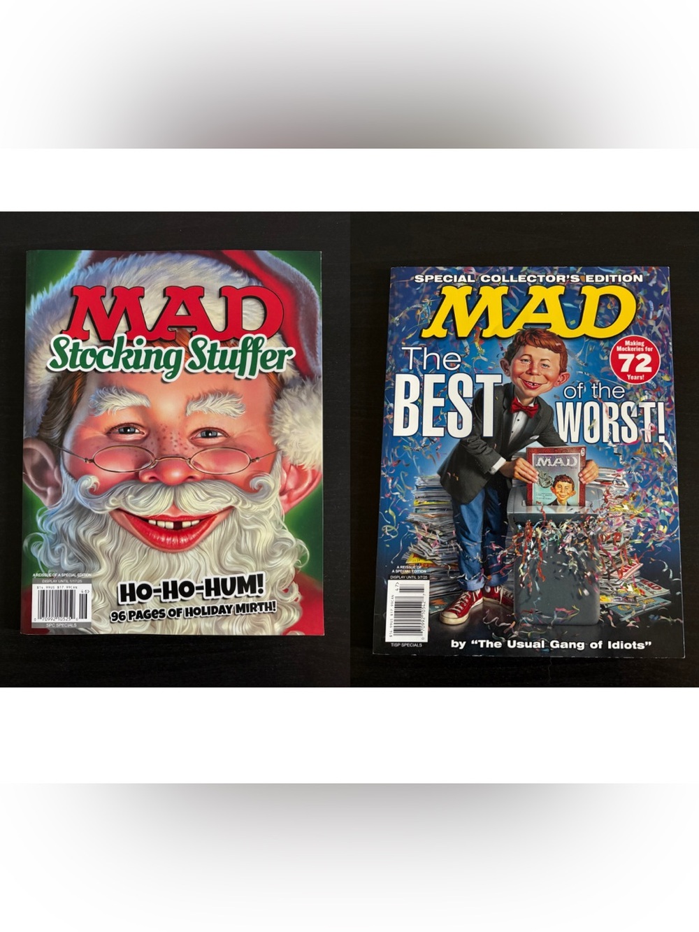Pair of MAD Magazines Like New 2025